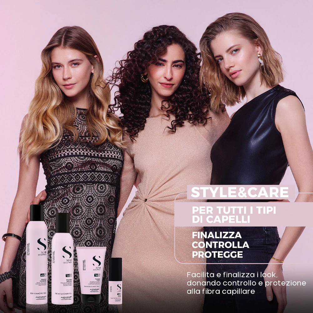 Alfaparf Milano Semi Di Lino Style&Care Firming Mousse 250ml - mousse fissativa tenuta forte - Image 15