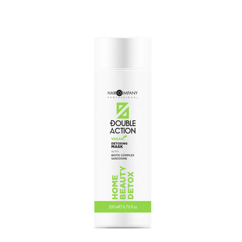 Hair Company Double Action Action Home Beauty Detoxing Mask 200ml - maschera idratante