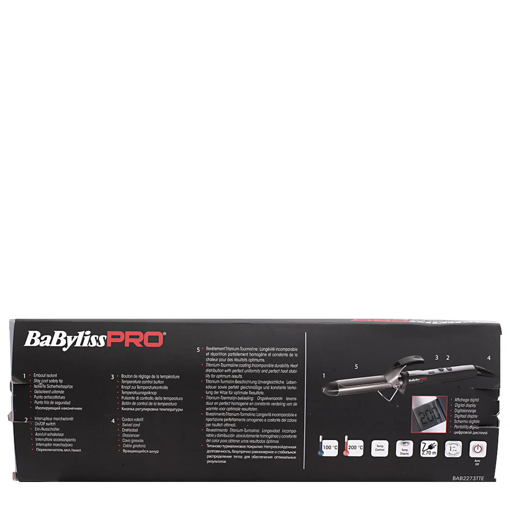 Hair Gallery Resi Come Nuovi Babyliss Pro Titanium Tourmaline 25mm - imballaggio lievemente danneggiato - Image 6