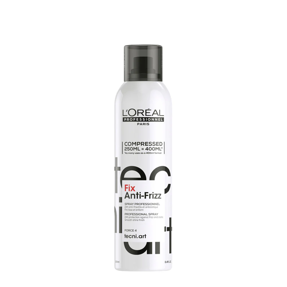 L'Oréal TecniArt Fix Anti Frizz 250ml - spray fissante anti crespo