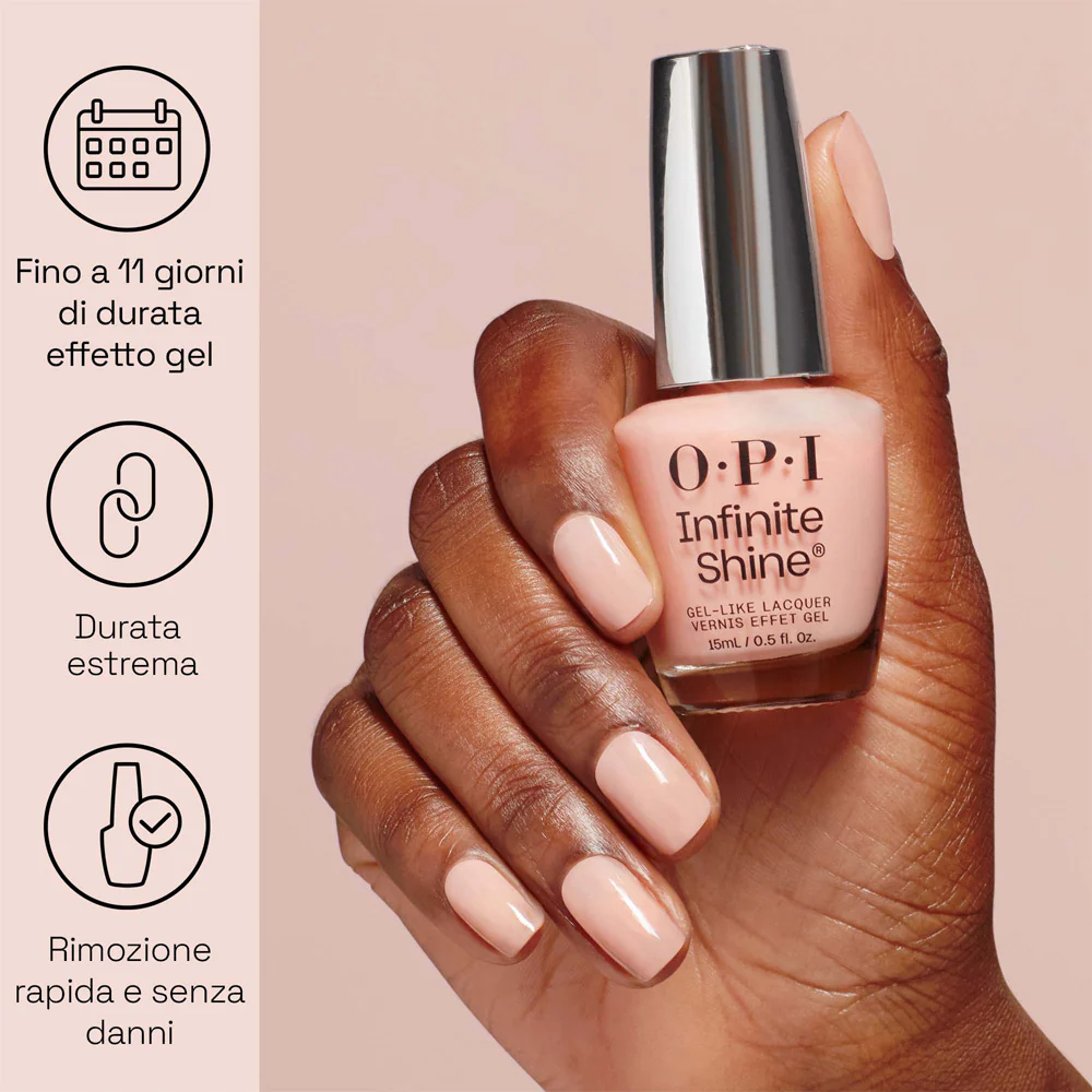 OPI Nail Laquer Inifinite Shine IST31 Gel Like Top Coat 15ml - top coat a lunga durata - Image 4