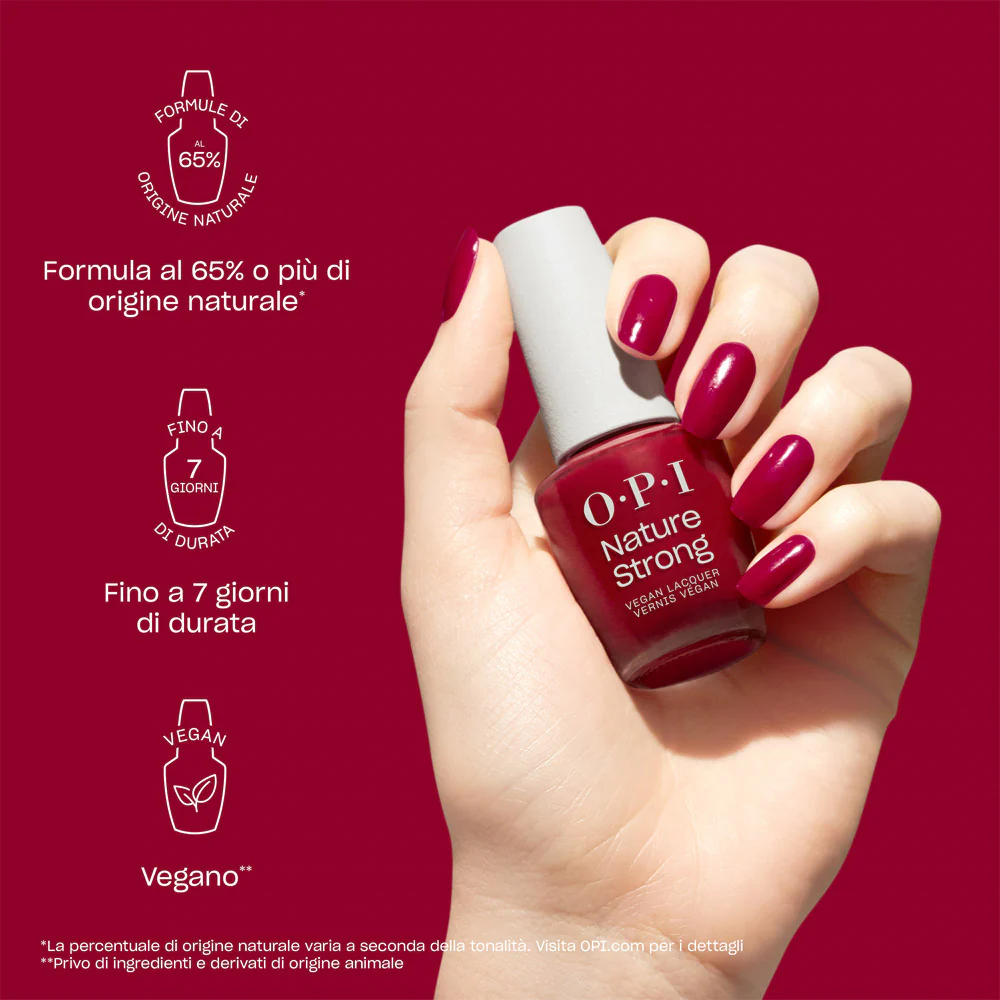 OPI Nature Strong NAT006 Emflowered 15ml - smalto vegano - Image 6