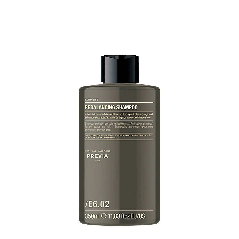 Previa Extra Life Rebalancing Shampoo 350ml - shampoo antisebo