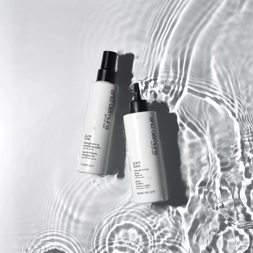 Shu Uemura Izumi Tonic Strenghthening Gloss Fragile Hair 200ml - tonico rinforzante illuminante - Image 5